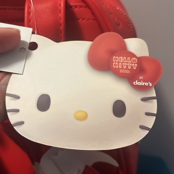 Red Hello Kitty Bookbag NWT - Picture 3 of 4